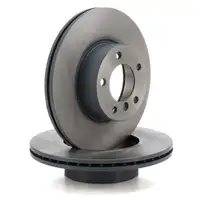 Bremsscheiben + Bel&auml;ge + Sensor + Backen f&uuml;r BMW X1 E84 18/20d ab 04.2011 vorne + hinten