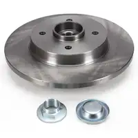 febi Bremsscheiben + Radlager + Bremsbel&auml;ge f&uuml;r CITROEN C4 Grand / Picasso 1 hinten