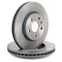 febi Bremsscheiben + Bremsbel&auml;ge f&uuml;r OPEL Astra J CHEVROLET Cruze 15" POC vorne + hinten