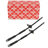 2x febi 198108 Bremsschlauch Bremsleitung f&uuml;r FORD Focus 3 MK3 Turnier hinten 1702987