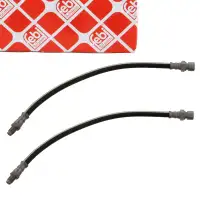 2x febi 37238 Bremsschlauch f&uuml;r VW K&auml;fer 1300 1500 Karmann Ghia 1500.1600 vorne 311611701B