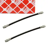 2x febi Bremsschlauch f&uuml;r VW California Multivan Transporter T5 T6 hinten innen 7H0611775B