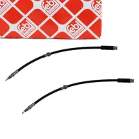 2x febi 45929 Bremsschlauch f&uuml;r FORD 5 MK5 1.0-1.6 1.4/1.6 TDCi vorne 1201141/1437504