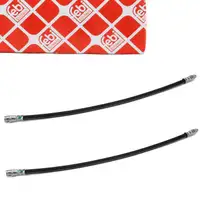 2x febi 28716 Bremsschlauch für MERCEDES A-Klasse W169 B-Klasse W245 vorne 1694280035
