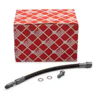 febi 33992 Bremsschlauch f&uuml;r VW Golf 6 Jetta 3 4 Touran 1T1 1T2 1T3 AUDI A1 8X 8P hinten