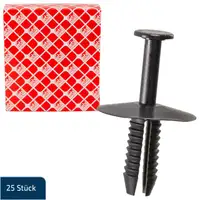 25x febi 181060 Clips Klemme Spreizniete Befestigungsclips für BMW MINI 51118174185