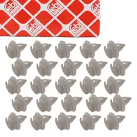 25x febi 102595 Clip Befestigungsclips für BMW E36 E46 E34 E39 E38 PORSCHE 996 Boxster 986