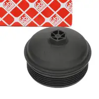 febi 188767 Deckel &Ouml;lfiltergeh&auml;use f&uuml;r DACIA MERCEDES MITSUBISHI NISSAN RENAULT SMART