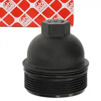 febi Oil Filter Housing Cover for BMW E81, E82, E87, E88, E90, E91, E92, E60, E61, X3, N47 11427802118