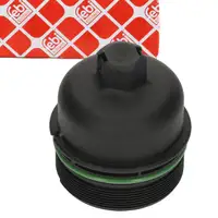 febi Deckel &Ouml;lfiltergeh&auml;use f&uuml;r PEUGEOT 4007 407 CITROEN C5 3 FORD Galaxy 2 Mondeo 4 2.2D