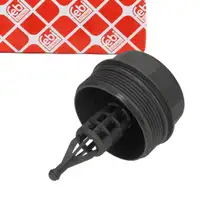 febi 193881 Oil Filter Housing Cover for MERCEDES W203, W204, W211, W212/W13 OM642 6421800038