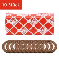 10x febi 36495 Dichtring Ölablassschraube für CITROEN PEUGEOT TOYOTA VOLVO