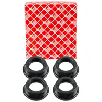 4x febi 185651 Dichtring Kerzenschacht f&uuml;r MITSUBISHI Carisma DA Galant 8 Pajero 4