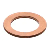 5x febi 1003160 Dichtring &Ouml;lablassschraube f&uuml;r MITSUBISHI Colt 6 1.1 1.3 Lancer 8 1.5