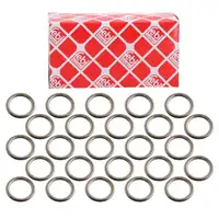 25x febi 39733 Dichtring &Ouml;lablassschraube f&uuml;r AUDI CUPRA FORD PORSCHE SEAT SKODA VW