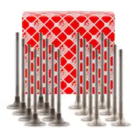 8x febi Einlassventil + 8x Auslassventil für OPEL Astra G H Corsa B-D Meriva A B 1.2 1.4