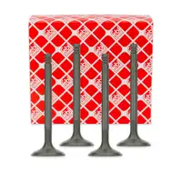 4x febi 19634 Einlassventil f&uuml;r FORD Focus 1 MK1 1.8 DIESEL 90/101/116 PS