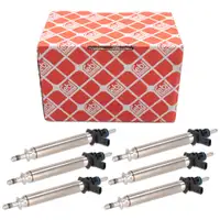 6x febi Einspritzd&uuml;se f&uuml;r MERCEDES W205 C257 W213 X/C253 W166 X204 W222 R172 M276