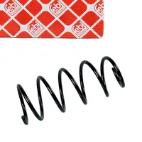febi 104729 Fahrwerksfeder Schraubenfeder f&uuml;r RENAULT Clio 2 BB CB Vorderachse 7700417228