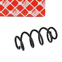 febi 186238 Fahrwerksfeder Schraubenfeder f&uuml;r AUDI A4 B8 (8K) Vorderachse 8K0411105DE