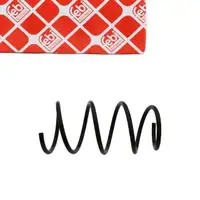 febi 24888 Fahrwerksfeder Schraubenfeder f&uuml;r RENAULT Megane 1 Vorderachse 7700418901