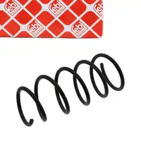 febi 38812 Fahrwerksfeder Schraubenfeder f&uuml;r RENAULT Clio 2 BB CB Vorderachse 7700417226