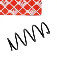 febi 39637 Fahrwerksfeder Schraubenfeder f&uuml;r RENAULT Grand/Scenic 2 Vorderachse 8200304225