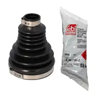 febi Achsmanschette Satz f&uuml;r CITROEN Nemo PEUGEOT Bipper FIAT 500L vorne getriebeseitig