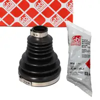 febi Achsmanschette Satz f&uuml;r CITROEN Nemo PEUGEOT Bipper FIAT 500L vorne getriebeseitig