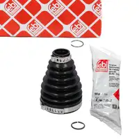 febi 196069 Faltenbalgsatz Antriebswelle f&uuml;r SUZUKI Swift 5 6 Ignis 3 vorne getriebeseitig