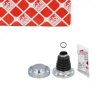 febi Achsmanschetten Satz f&uuml;r VW TRANSPORTER T5 T6 AUDI A4 B8 A5 8T hinten getriebeseitig