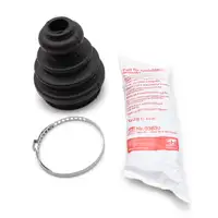 2x febi Achsmanschette Satz f&uuml;r VW Golf 4 Sharan T4 A3 8L1 A4 B7 getriebeseitig 3D0598201