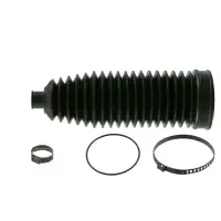 2x febi 22628 Faltenbalgsatz Lenkmanschette f&uuml;r BMW 5er E60 E61 7er E65-67 X3 E83 X5 vorne