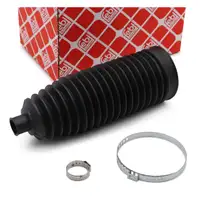 febi 43550 Spurstange Lenkmanschette f&uuml;r BMW 1er F20 F22 3er F30 F32 F25 F26 E70 F15 vorne