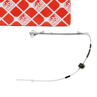 febi Fensterheber Fensterhebermechanik manuell f&uuml;r IVECO 3 4 5 6 vorne links 500314249