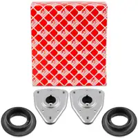 2x febi 183313 Federbeinst&uuml;tzlager + W&auml;lzlager f&uuml;r CITROEN FIAT OPEL PEUGEOT vorne