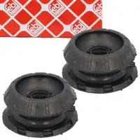 2x febi strut mount bushings for RENAULT Clio 5, Captur 2, DACIA Sandero 3, MITSUBISHI (2 front)