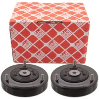 2x febi 08965 Federbeinst&uuml;tzlager Domlager f&uuml;r BMW 5er Limousine hinten 33521091710
