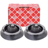 2x febi Federbeinlager + Kugellager f&uuml;r MERCEDES W203 S203 CL203 C/A209 vorne 2033200273
