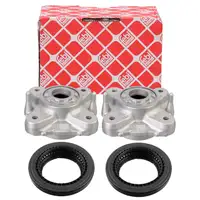 2x febi Federbeinlager + Kuegellager f&uuml;r BMW 2er G42 3er G20 G21 4er G26 vorne 31306890656