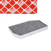 febi 195075 Innenraumfilter Aktivkohlefilter f&uuml;r BMW 5er G60 G61 G68 7er G70 64115A547D4