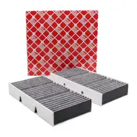 febi 106092 Innenraumfilter Aktivkohlefilter Satz f&uuml;r MERCEDES W166 X166 C292 1668307201