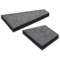 febi 21308 Innenraumfilter Aktivkohlefilter Satz f&uuml;r VW Phaeton 3D1-3D9 3D1819644