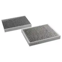 febi Cabin Air Filter and Activated Carbon Filter Set for BMW 5 Series F10, F11, F07; 6 Series F12, F13, F06; 7 Series F01