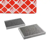 febi Cabin Air Filter and Activated Carbon Filter Set for BMW 5 Series F10, F11, F07; 6 Series F12, F13, F06; 7 Series F01