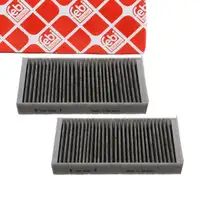 febi 45865 Innenraumfilter Satz f&uuml;r BMW 1er F40 2er F44-F46 X1 F48 X2 F39 i3 MINI F55 F56