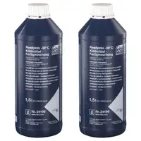 2x 1,5L febi 24196 K&uuml;hlerfrostschutz BLAU READY MIX f&uuml;r MERCEDES 235.0 0009890825