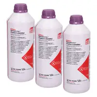 3x 1,5 Liter febi 183366 K&uuml;hlerfrostschutz LILA f&uuml;r AUDI BMW MINI SEAT SKODA VW