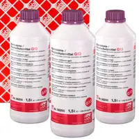 3x 1,5L febi 38200 K&uuml;hlerfrostschutz LILA f&uuml;r AUDI SEAT SKODA VW TL 774-J