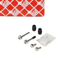 febi F&uuml;hrungsh&uuml;lsensatz Bremssattel f&uuml;r NISSAN Pathfinder 3 Evalia NV200 vorne o. hinten